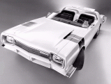 [thumbnail of 1964 Plymouth Road Runner Concept Car Frt Qtr BW.jpg]